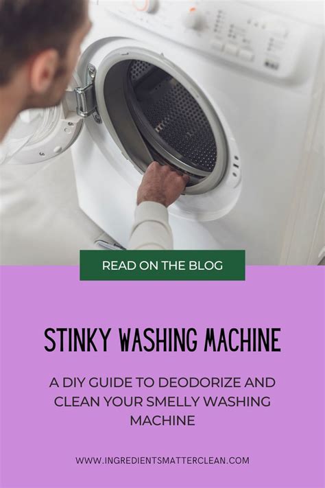 stinking washing machine