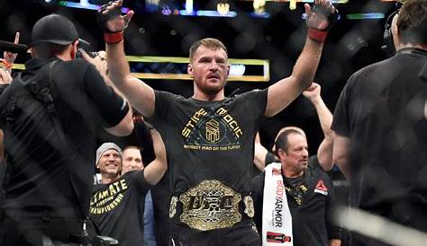 A man of his word, Cleveland's Stipe Miocic makes good on promise to
