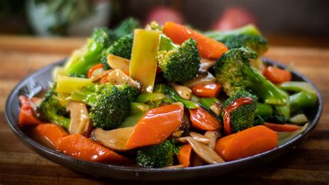 Stir Fry Vegetables Without Sauce