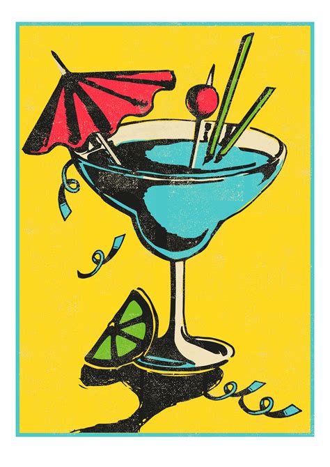 stirred martini poster print