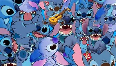 Stitch Christmas Wallpaper Collage