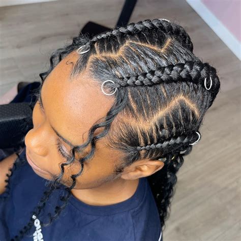 Stitch Braids With Thin Edges