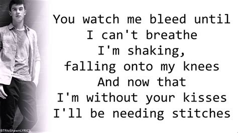 stitches lyrics