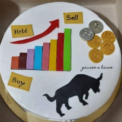 Stock Exchange Cake