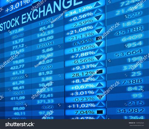 stock exchange rates