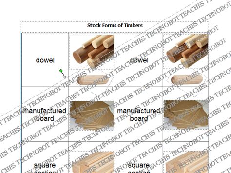 Stock Forms Of Wood Examples