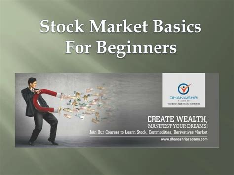 stock market basics for beginners ppt