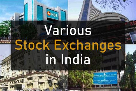 stock market exchanges in india