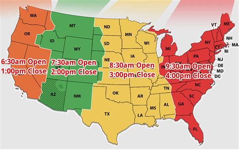 stock market hours california