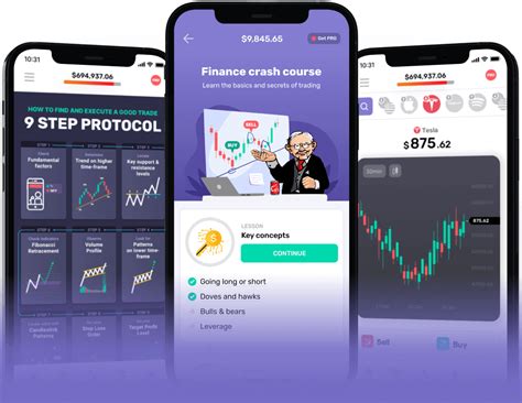 stock market simulator game app