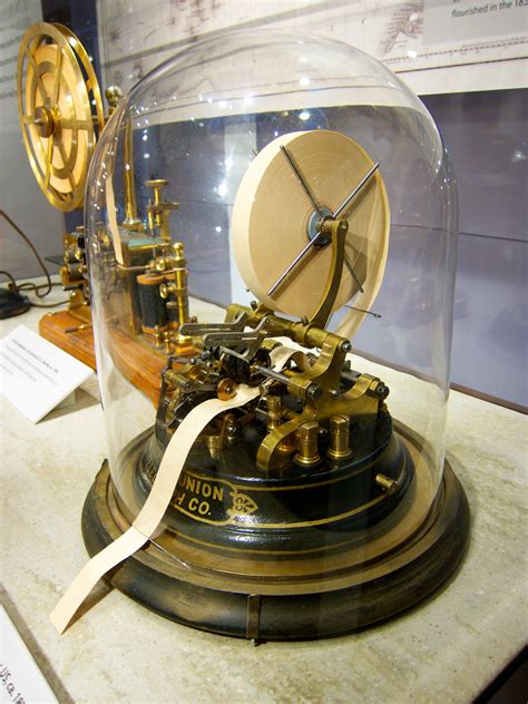 stock market ticker tape machine