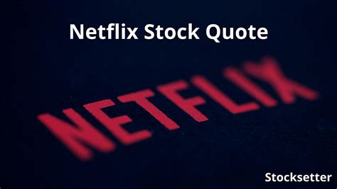stock quote for netflix inc