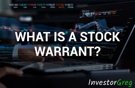 stock warrants for sale