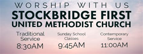 stockbridge first methodist church