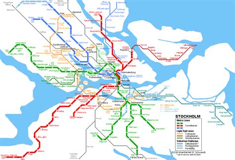 Three Days of Stockholm Tunnelbana Travel