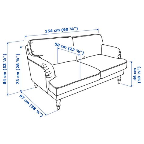 New Stocksund Loveseat Dimensions Best References