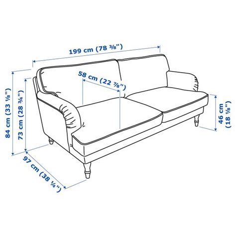 Popular Stocksund Sofa Size For Living Room