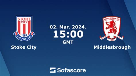 stoke city vs middlesbrough previous results