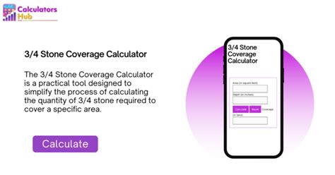 Stone Area Calculator