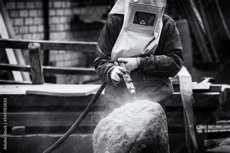 Stone Blasting Process