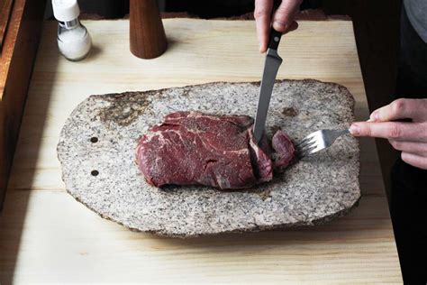 Stone Cooking Steak