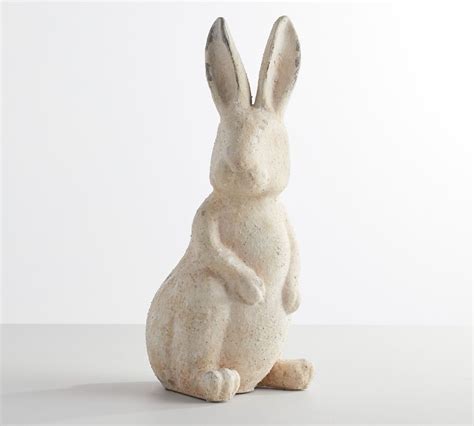 stone easter bunny sculptures