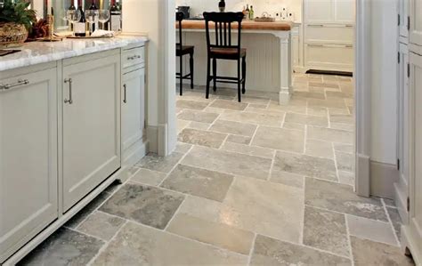 Stone Floor Kitchens