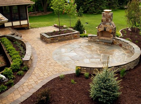 Natural Stone Patios and Walkways in the Utica NY Area