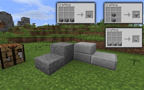Stone Slabs In Minecraft