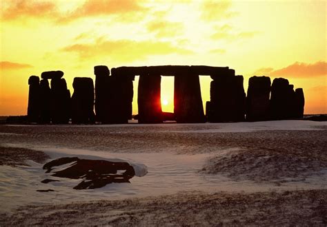 Stonehenge at Winter Solstice