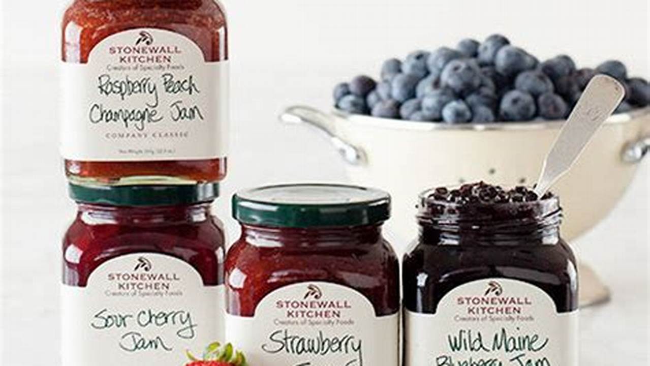 Discover the Secrets of Stonewall Kitchen Jam: A Journey of Flavor and Innovation