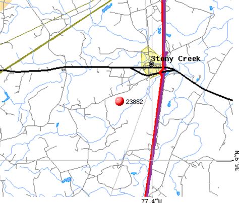 Stony Creek Va Zip Code