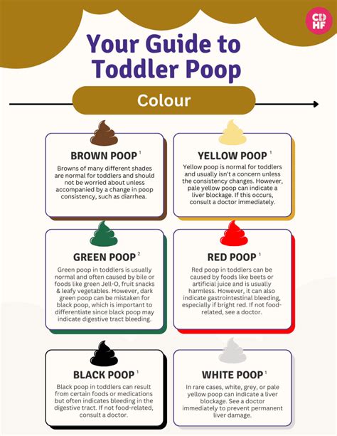 Stool Color Toddler