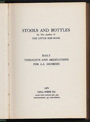 Stools And Bottles Aa