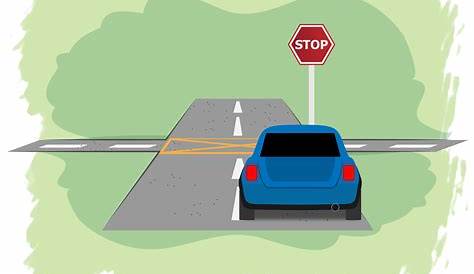 How to Stop at a STOP Sign: 15 Steps (with Pictures) - wikiHow
