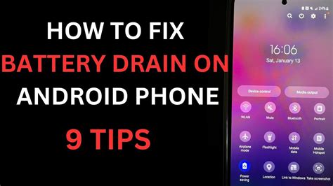 Stop Battery Drain Android