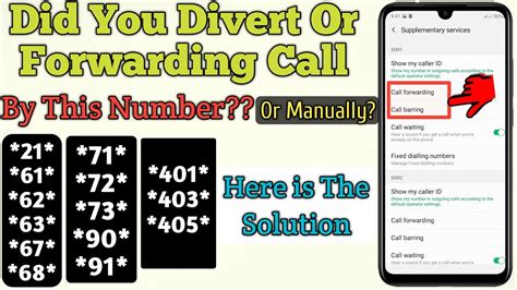 stop call forwarding code vi