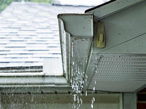 Stop Gutters From Leaking