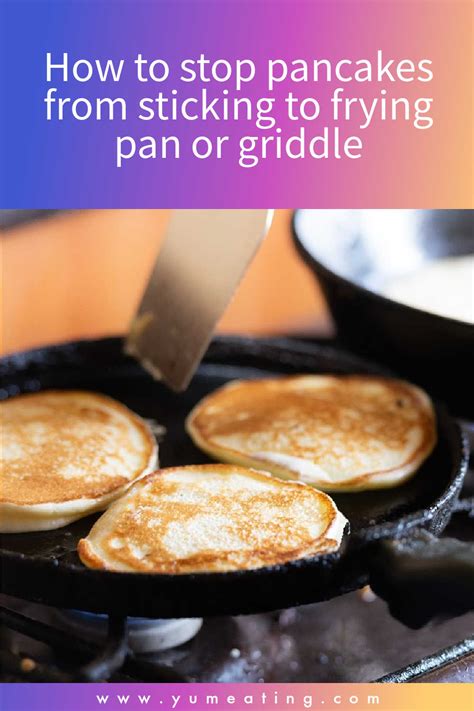 Stop Pancakes Sticking