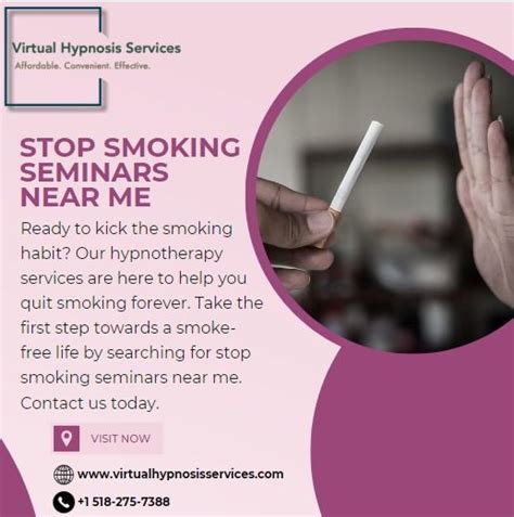 stop smoking seminar near me cost