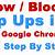 stopping pop ups on google
