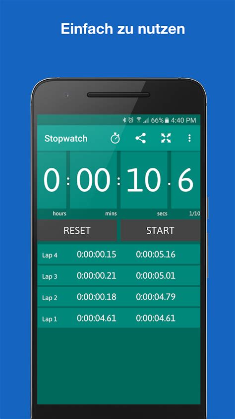 Stoppuhr & Timer AndroidApps auf Google Play