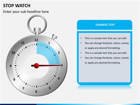 Stopwatch For Google Slides