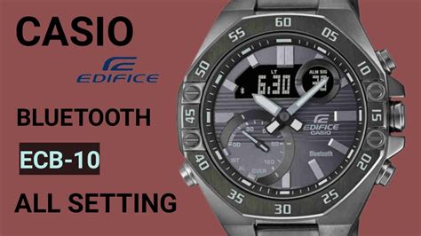 Stopwatch In Casio Edifice