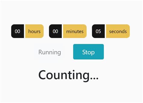 Stopwatch In Jquery