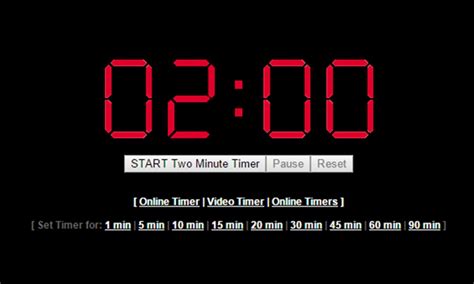 stopwatch timer online seconds