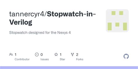 Stopwatch Verilog Code
