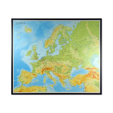 Stor Europakarta med EU SPSM Webbutiken