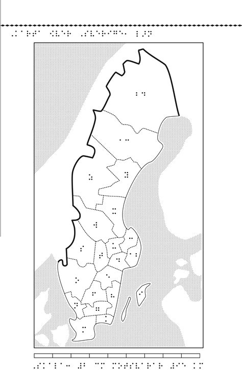 Stor karta över Sverige för nålar Kartkungen kartor för nålmarkering