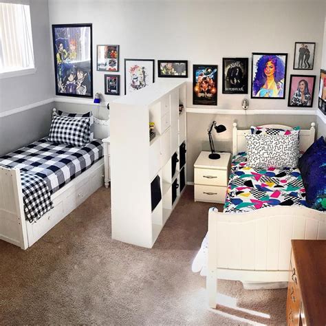 Storage Ideas For Small Shared Teen Bedroom